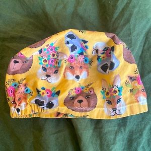 Surgical scrub cap nursing hat